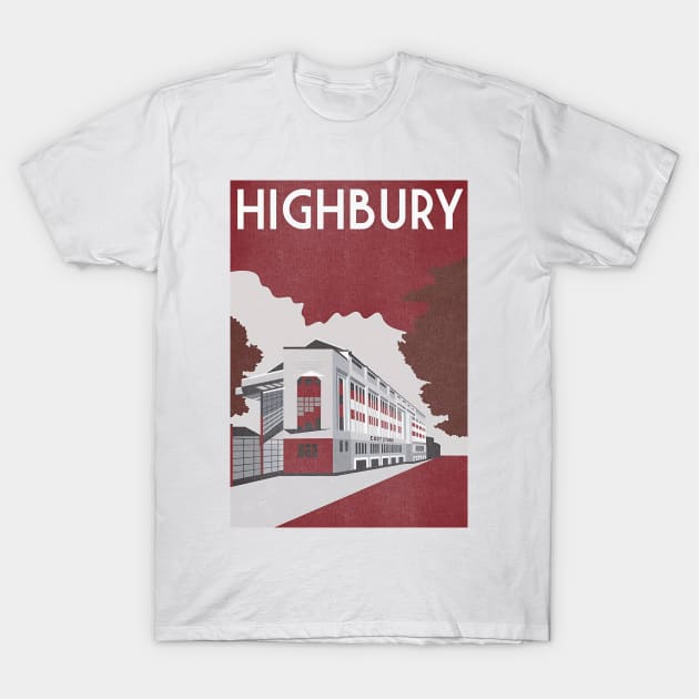 Highbury T-Shirt by TerraceTees